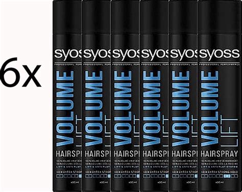 Syoss Hairspray Volume Lift X Ml Voordeelverpakking Bol