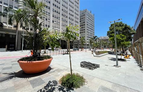 Prefeitura Do Rio Inaugura A Pra A Da Justi A No Centro Da Cidade