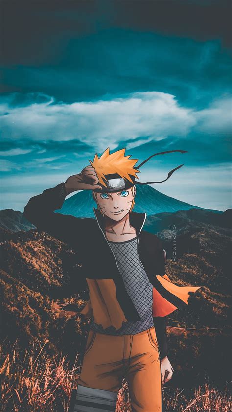 Hero Of Konoha Anime X Reality Cloud Sky Mountain Anime Aesthetic