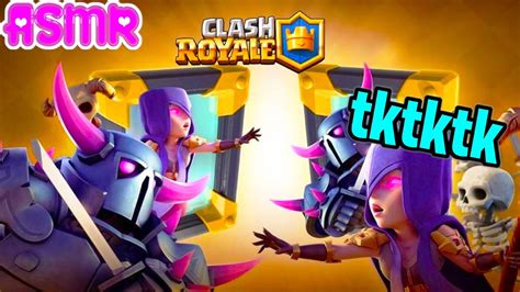 ASMR Gaming Clash Royale Mirror Mirror Relaxing Tk Tk Mouth Sounds