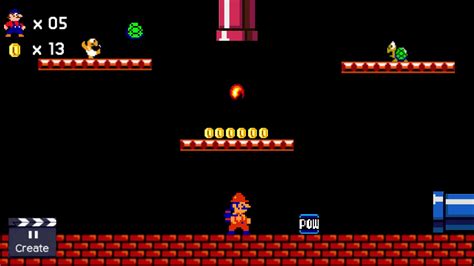 Super Mario Maker 3 Concept - Mario Bros. Arcade game style : Mario