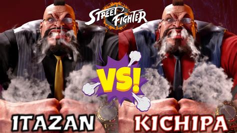 Street Fighter 6 Itazan Zangief Vs Kichipa Zangief SF6 YouTube