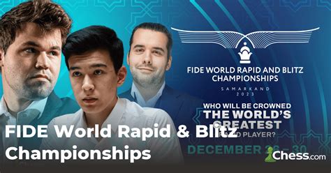 FIDE World Rapid Blitz Championships ChessTV Show Chess