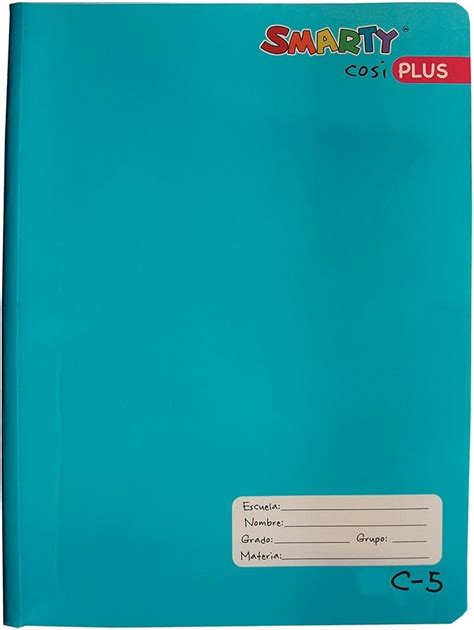 Smarty Plus Cuaderno Cosido De Hojas Profesional De Cuadro Chico