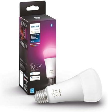 Philips Hue White Ambiance A19 LED 60 Watt Wi Fi Connected 03 08 2024