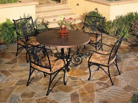 40 Wrought Iron Patio Furniture Sets For A Stylish Outdoor Area