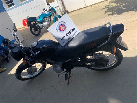 Motocicleta Roubada Em Serra Do Ramalho Recuperada Em Bom Jesus Da