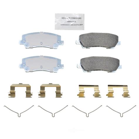 Disc Brake Pad Set Premium Galvanized Disc Brake Pads Fits Ford