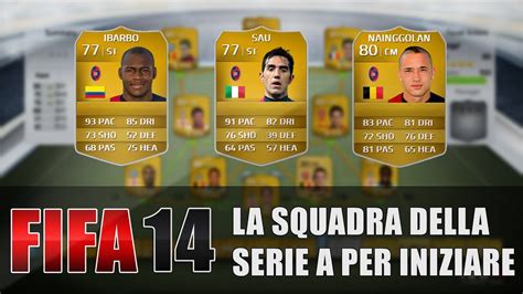 Fifa Squadra Economica Serie A Pi Forte Per Partenza Perfetta