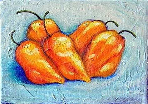 Habaneros Painting By Nicole Okun Fine Art America