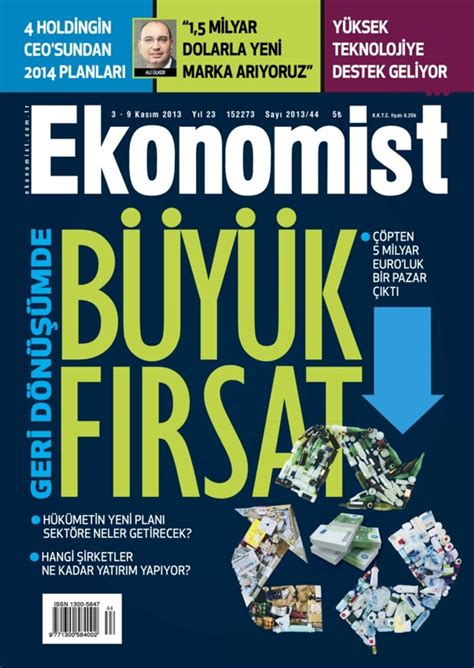 Ekonomist-November 03 2013 Magazine - Get your Digital Subscription
