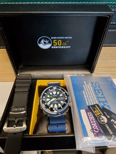 Special Edition Seiko Srp653k1 Baby Tuna Mens Fashion Watches