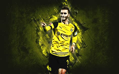 Download Wallpapers Marco Reus Borussia Dortmund Bvb Portrait German Football Player