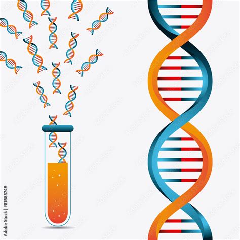 DNA design. Stock Vector | Adobe Stock