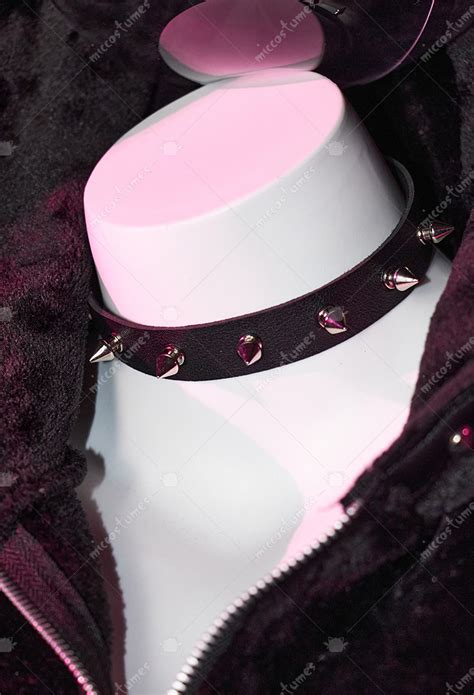 Halloween Plush Homewear Romper And Thigh Socks With Belt And Choker Sexy Lingerie Bodysuit