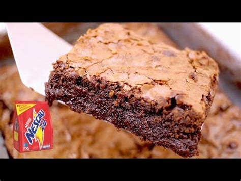 O MELHOR DO MUNDO BROWNIE DE NESCAU SUPER FÁCIL E GOSTOSO Isamara