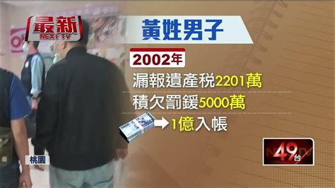 桃園男欠稅「逾2千萬」20年！ 隱匿處分上億財產遭管收 Youtube