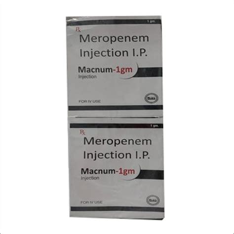 Liquid 1 Gm Meropenem Injection I P At Best Price In Mumbai K K Pharma Solutions