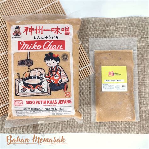 Jual Mikochan Pasta Miso Putih Halal Tauco Ala Jepang Untuk Miso Sup