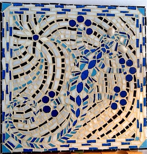 ME MADE 1st Ever Mosaic Feb 2013 The Grouting Changed This SO Much