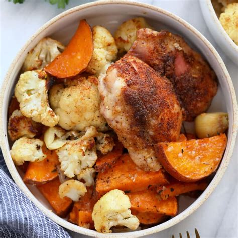 Sheet Pan Chicken And Veggies