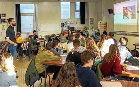 Collège La Mennais Les Compagnons En Visite Pour Les élèves De 3e Le