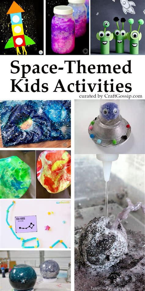 Space Crafts for Kids – Lesson Plans