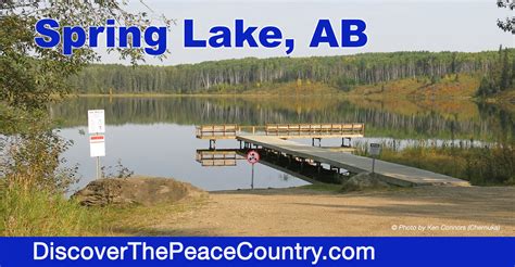 Spring Lake Recreation Area Alberta Saskatoon Lake