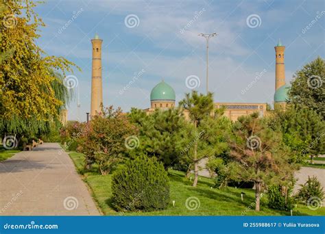 Uzbekistan Capital Tashkent City Park Stock Image Image Of Beautiful