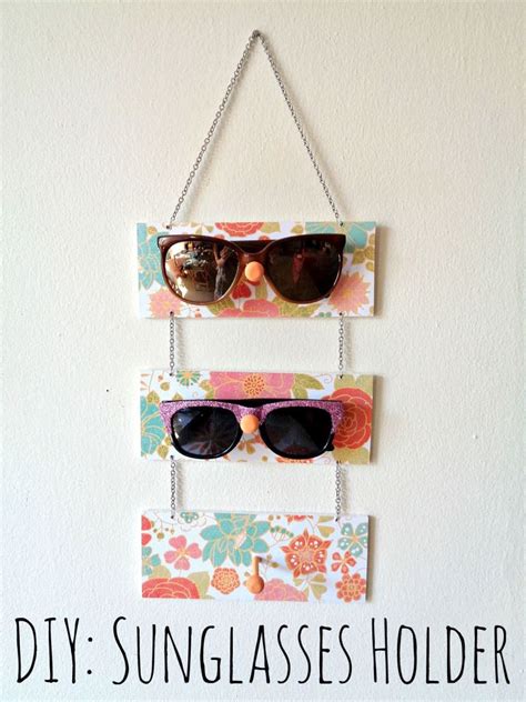 DIY Sunglasses Holder