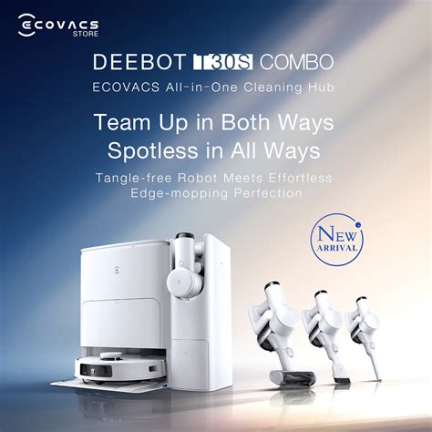 Deebot T S Combo All In One Robot Vacuum Ecovacs Uk