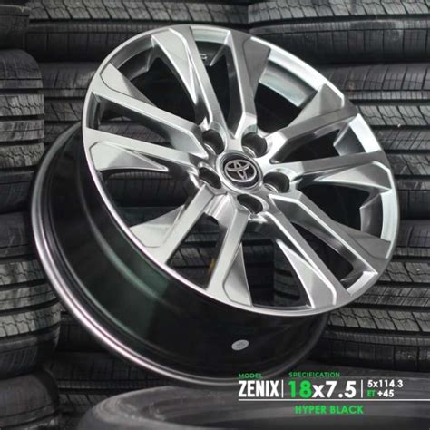 Jual Velg Toyota Zenix Ring 18 Reborn Vellfire Alphard Innova Camry