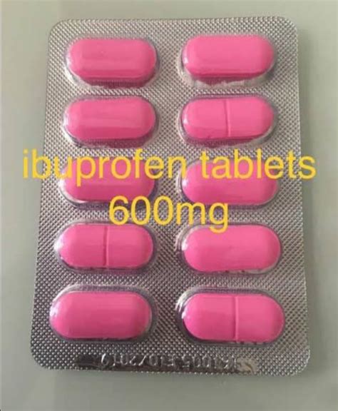Ибупрофен 600 мг 10 таблеток / Ibuprofen 600 mg 10 tablets — Товары из ...