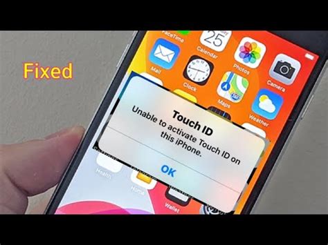 How To Fix Unable To Activate Touch Id On This Iphone In Ios