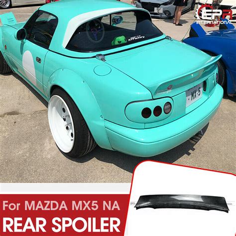 For Mazda Mx5 1989 97 Na Miata Roadster Rb Frp Rear Spoiler Trunk