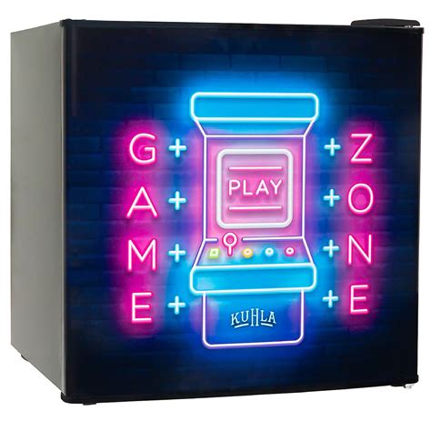 Buy Kuhla Table Top Mini Fridge Game Zone Design 45 Litre In Black With