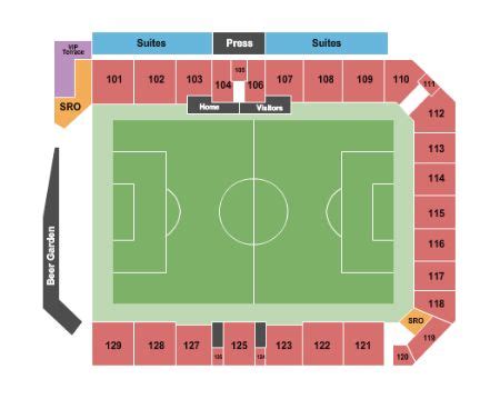 Toyota Field Seating Chart