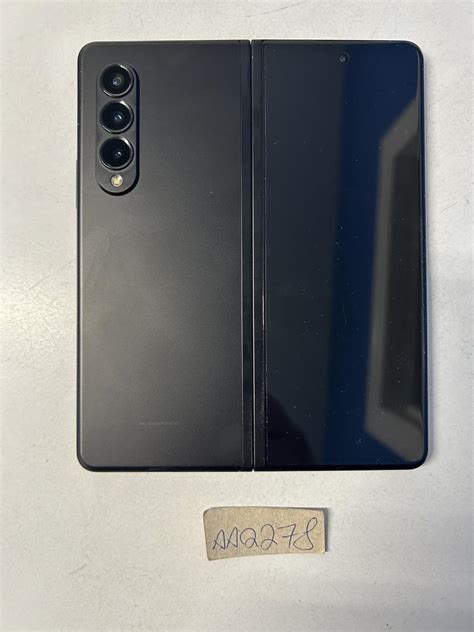 Samsung Galaxy Z Fold3 5g Unlocked Black 256gb 12gb Sm F926u1