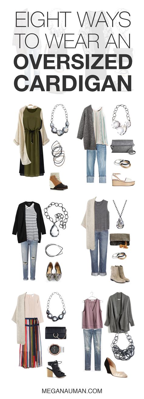 Ways To Wear An Oversized Cardigan Megan Auman How To Wear