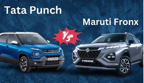 Maruti Suzuki New Model Mid Suv Maruti Suzuki Fronx Vs Tata Punch Here