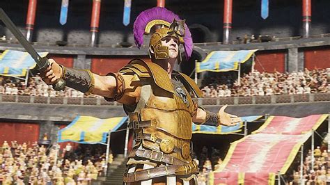 Colosseum In Gladiator Battle Scene