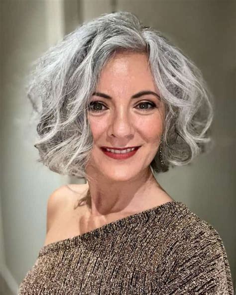 50 Youthful Gray Hairstyles For Over 50 Grey Hair Inspiration Hair Inspiration Short Short