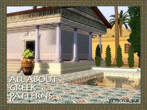 My Sims 3 Blog All About Greek By Victortor