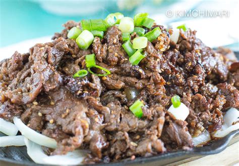 Bulgogi Korean Beef Bbq