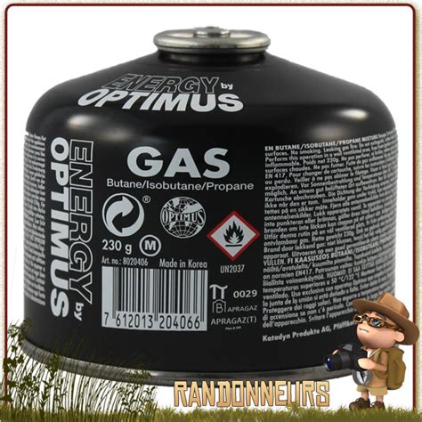 Cartouche Gaz Optimus Tactical Line G