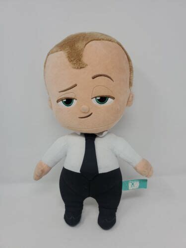 Dreamworks The Boss Baby In Suit Talking Soft Plush 12 Doll Works