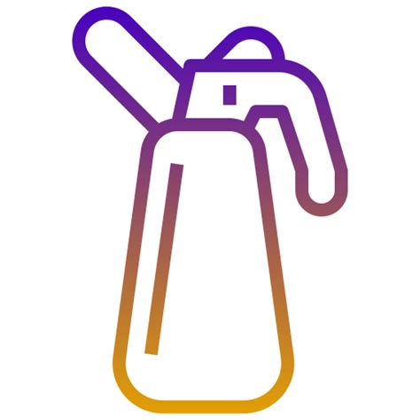 Whipped Cream Generic Gradient Outline Icon