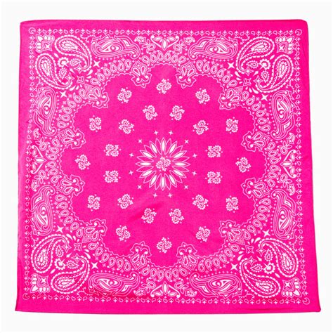 Pink Paisley Bandana Headwrap Claires Us