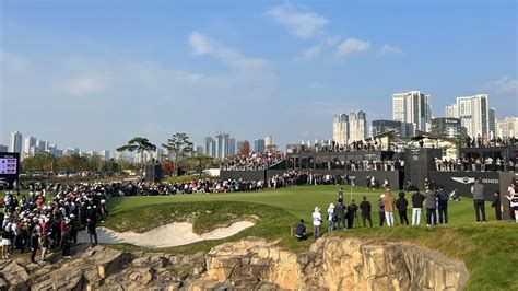 Kpga 코리안투어 사상 최초로 한 시즌 갤러리 20만 명 돌파