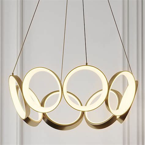 Oros Led Chandelier By Kuzco Lighting D Model Cgtrader